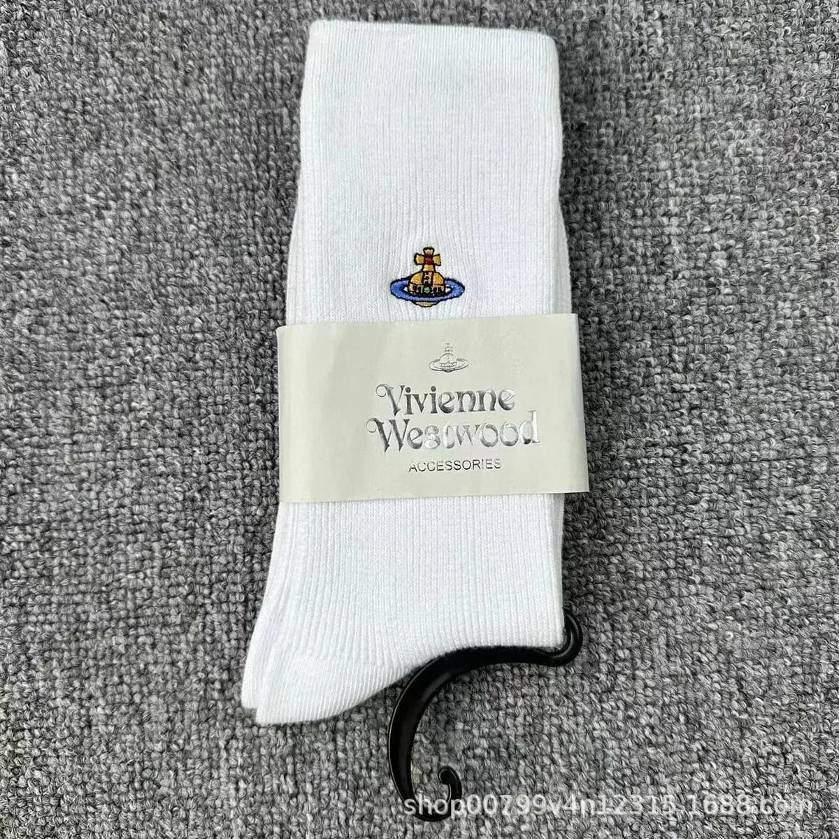 Vivienne Westwood White Orb Logo Socks — Hipobuy Spreadsheet find