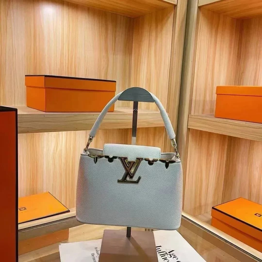 Louis Vuitton Capucines Light Blue Handbag — Hipobuy Spreadsheet find