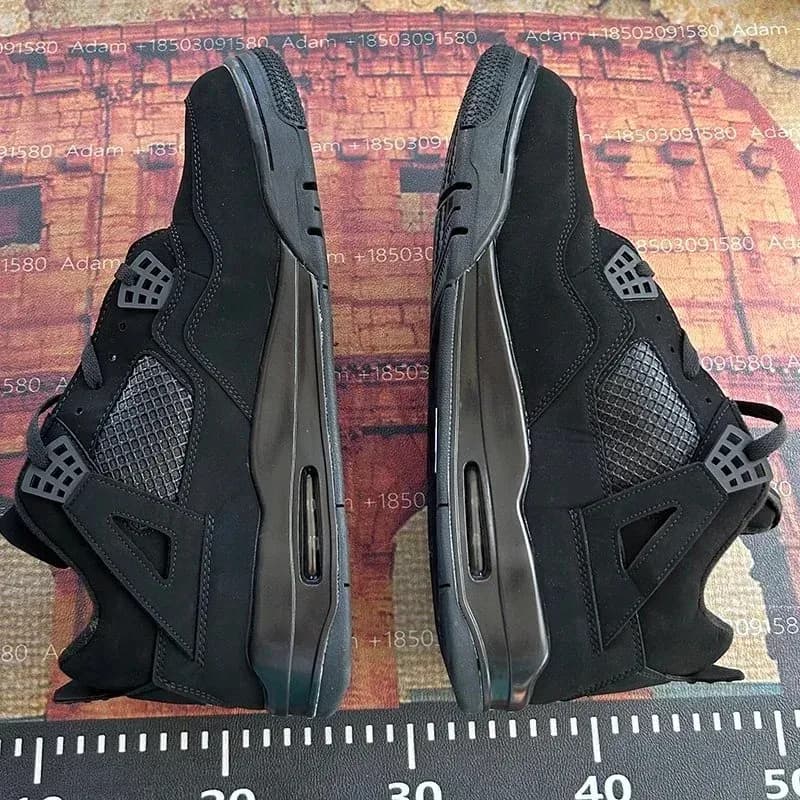 Nike Air Jordan 4 Black Triple Black Sneakers — Hipobuy Spreadsheet find
