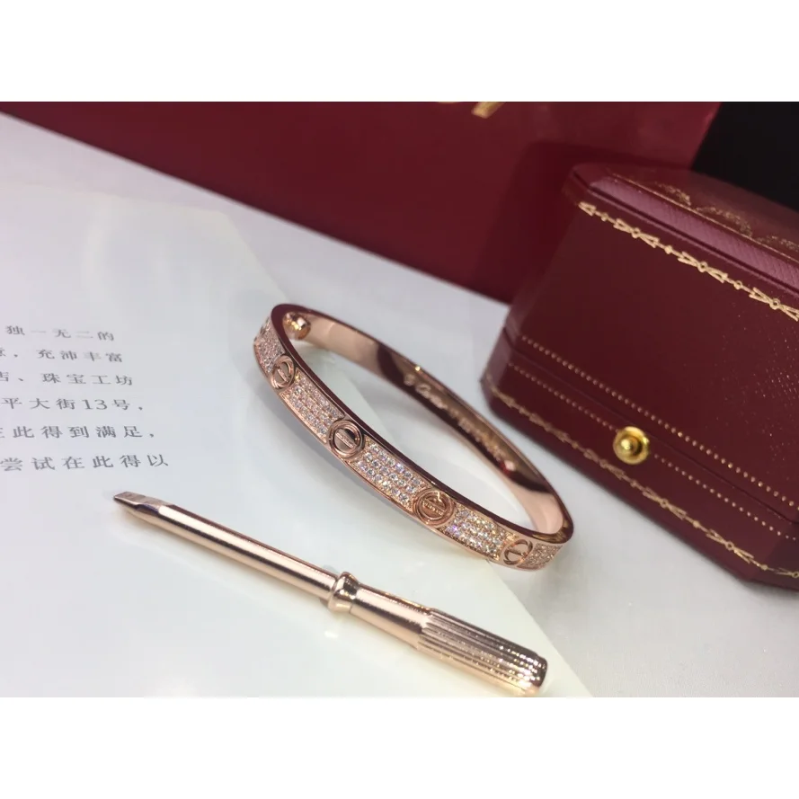 Cartier Love Rose Gold Diamond Bracelet — Hipobuy Spreadsheet find