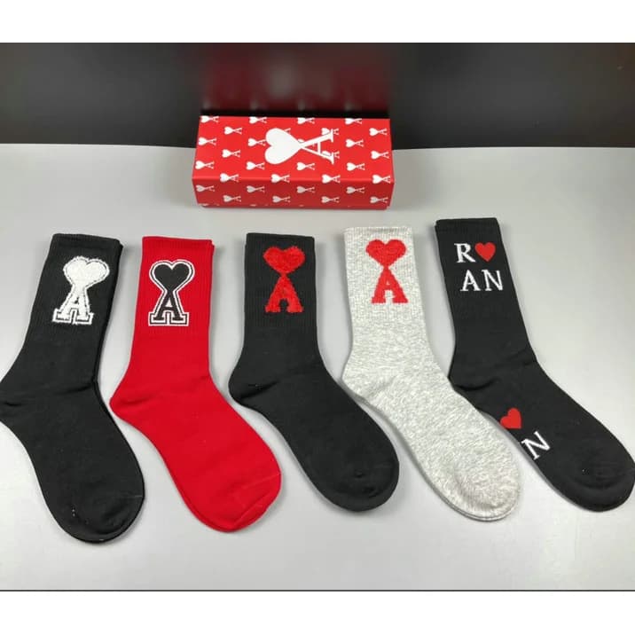 Acne Studios Heart Logo Crew Socks Set — Hipobuy Spreadsheet find