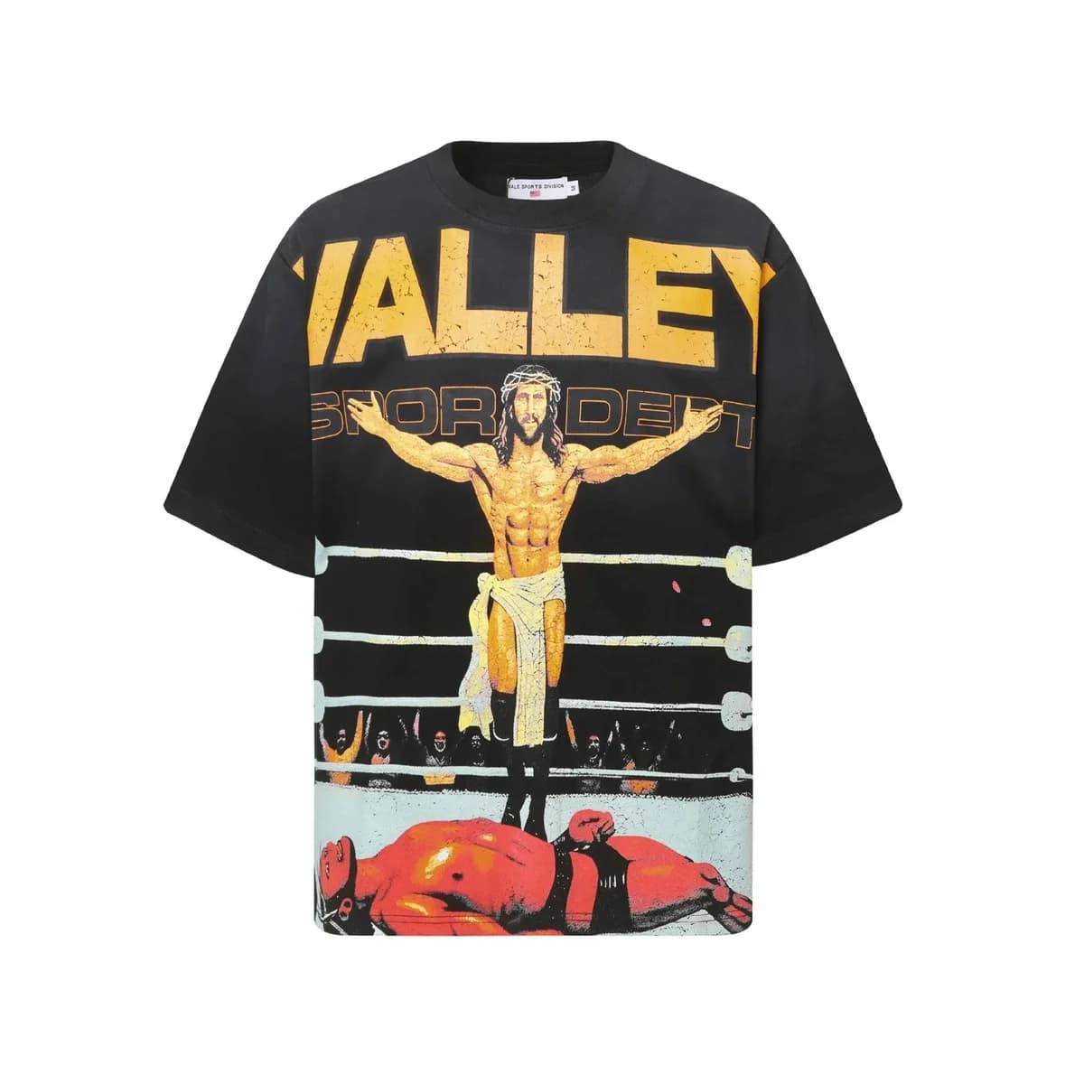 Black 'Valley Sport Dept' Graphic T-Shirt — Hipobuy Spreadsheet find