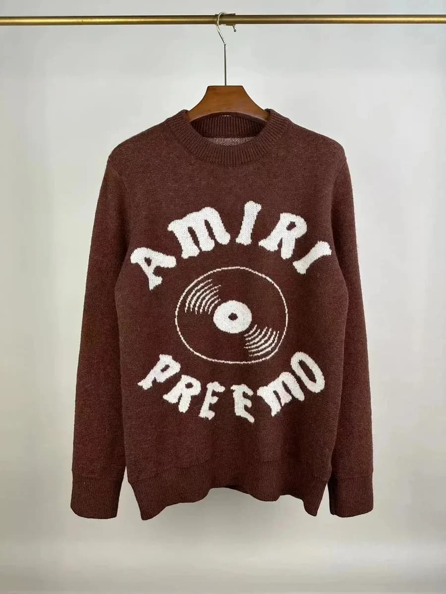 Amiri Brown 'Amiri Preemo' Knit Sweater — Hipobuy Spreadsheet find