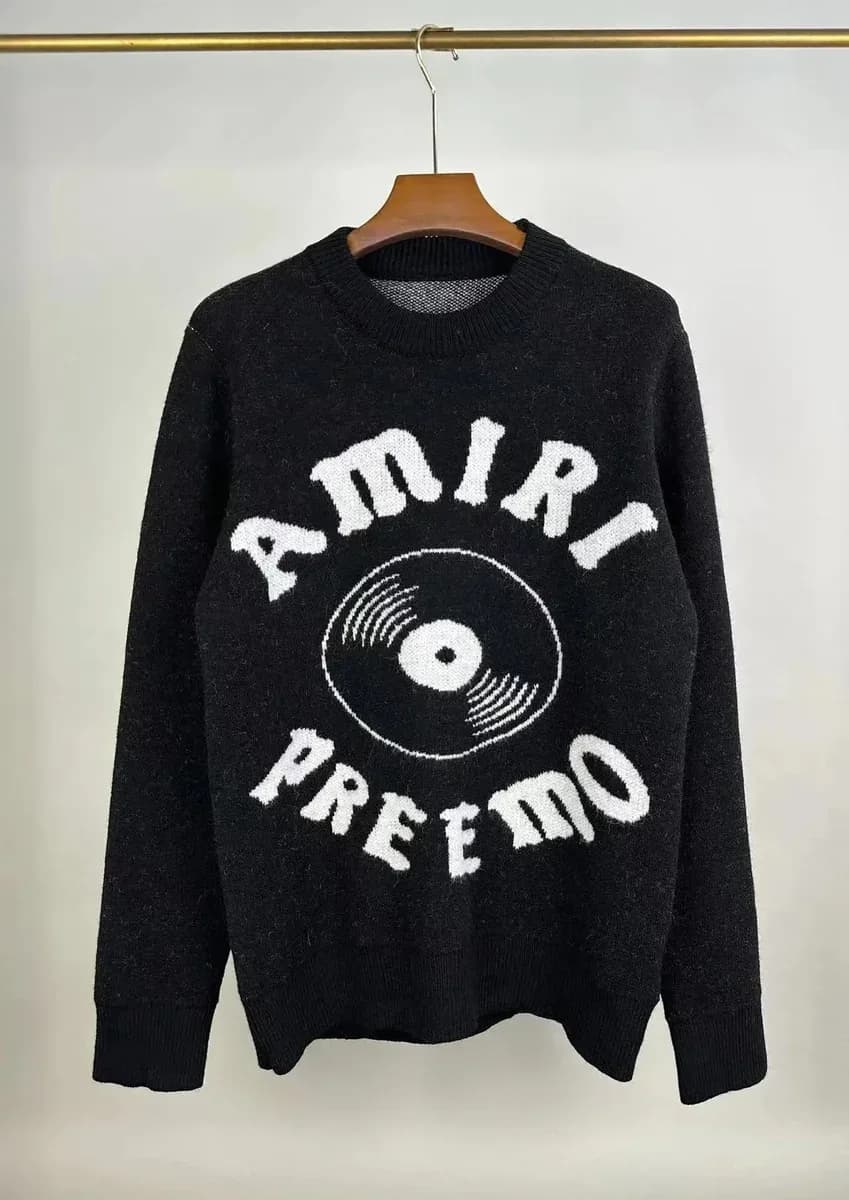 Amiri Black Preemo Knit Sweater — Hipobuy Spreadsheet find