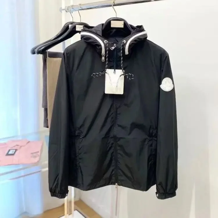 Moncler Black Nylon Windbreaker Jacket — Hipobuy Spreadsheet find