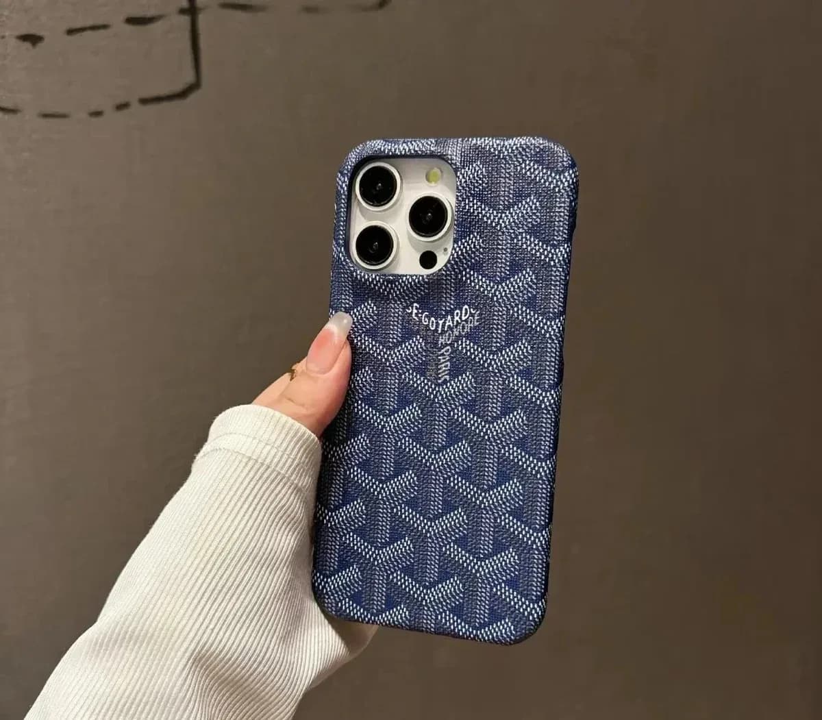 Goyard Monogram Blue Phone Case — Hipobuy Spreadsheet find