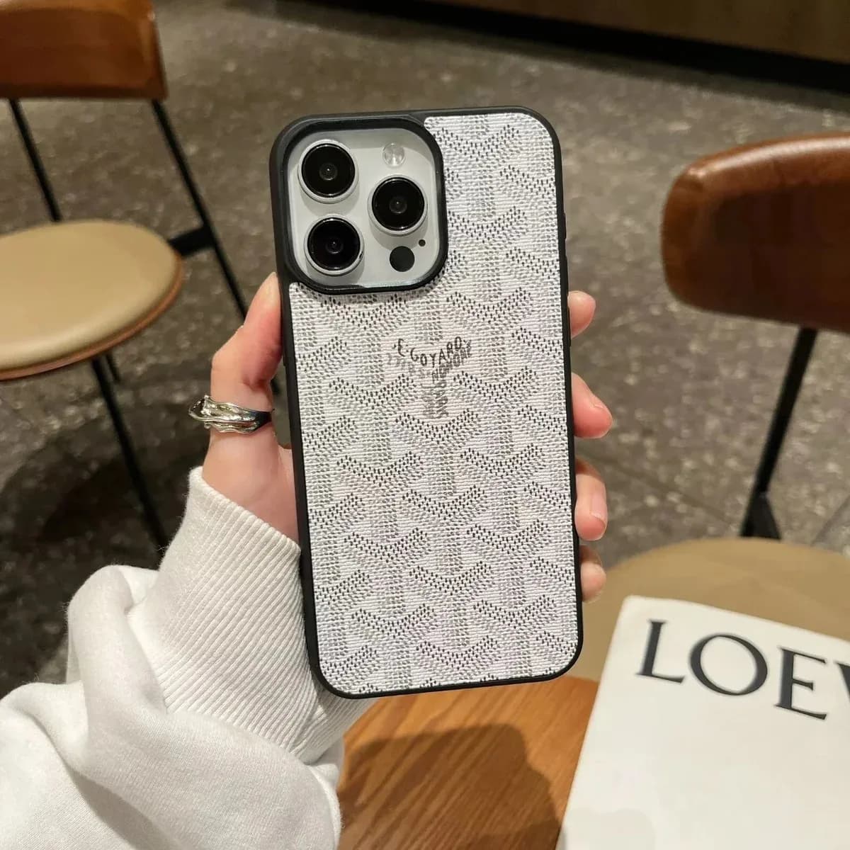 Goyard GY7 White Monogram iPhone Case — Hipobuy Spreadsheet find