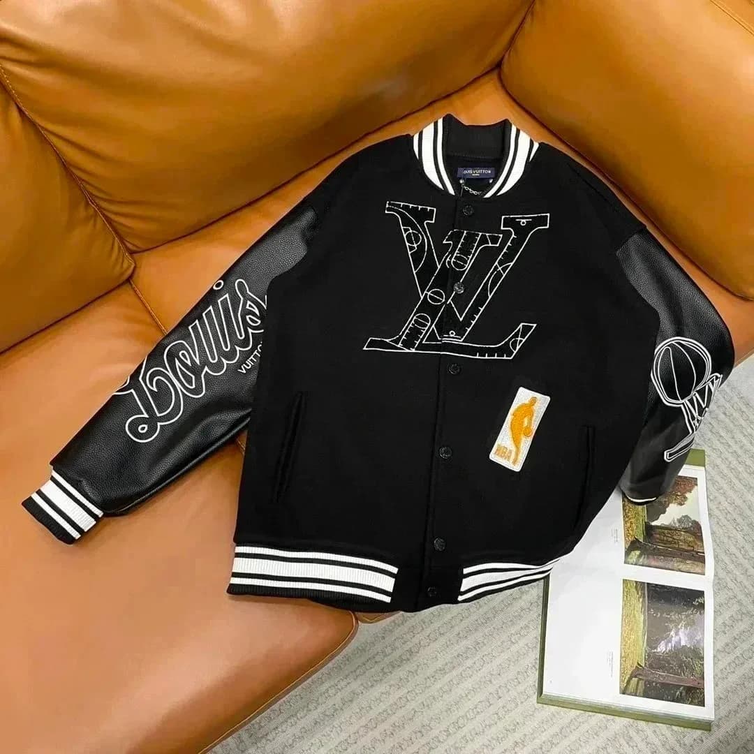 Louis Vuitton LV Monogram Basketball Jacket Black — Hipobuy Spreadsheet find