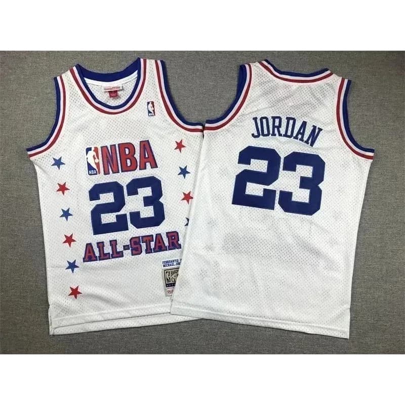 Mitchell & Ness Michael Jordan White Blue Red 002 All-Star Jersey — Hipobuy Spreadsheet find