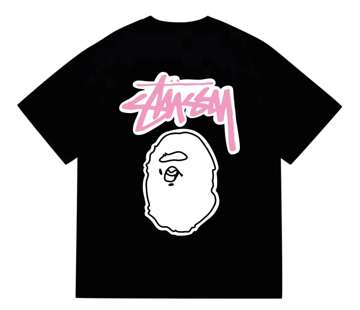 A Bathing Ape BAPE STA Black Pink T-Shirt — Hipobuy Spreadsheet find