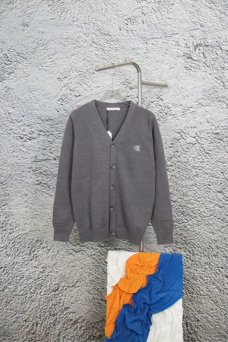 Calvin Klein Grey Solid Cardigan Sweater — Hipobuy Spreadsheet find