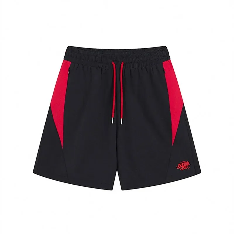 Black and Red Contrast Panel Shorts — Hipobuy Spreadsheet find