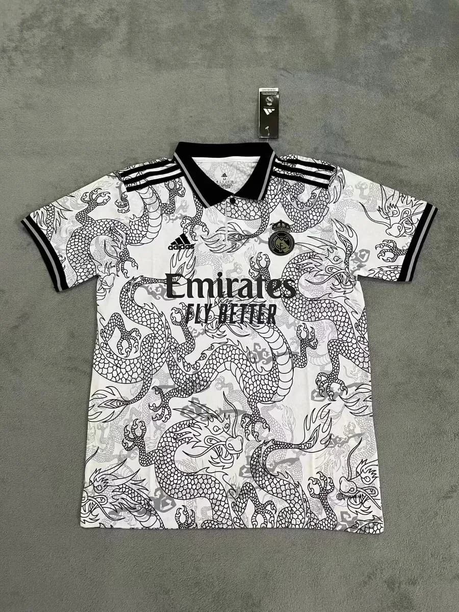 Adidas Real Madrid Serie A Dragon Jersey White — Hipobuy Spreadsheet find