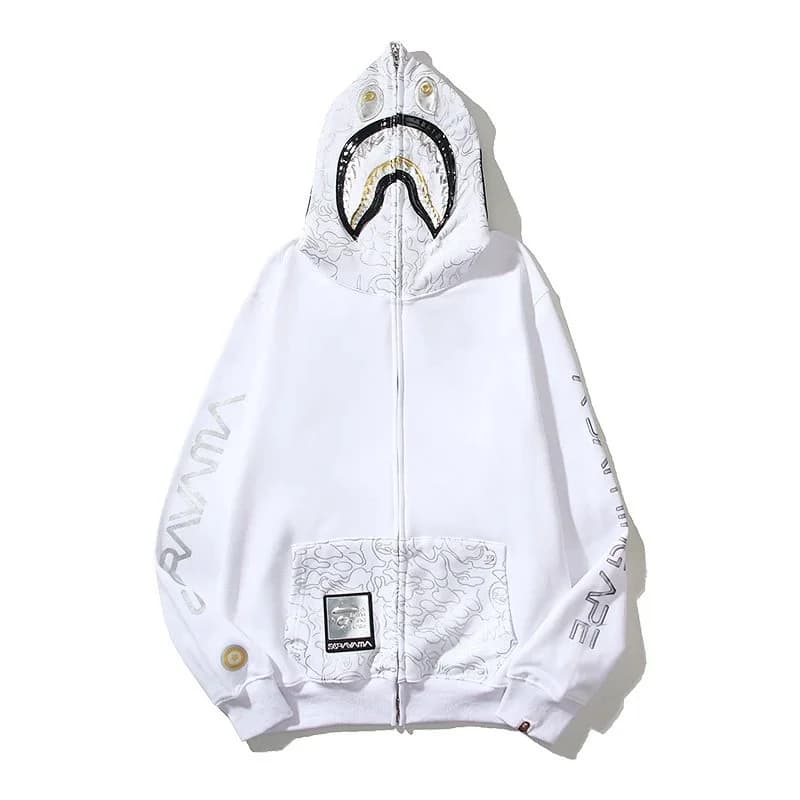 A Bathing Ape BAPE STA White Shark Hoodie — Hipobuy Spreadsheet find