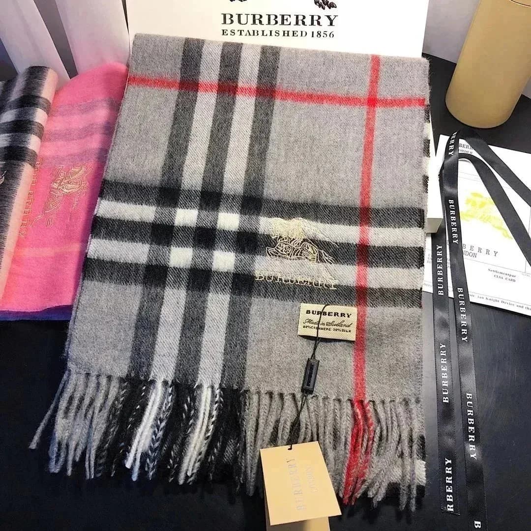 Burberry Classic Check Scarf Grey — Hipobuy Spreadsheet find