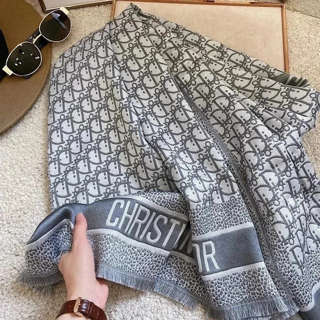 Dior Classic Flap Grey Scarf — Hipobuy Spreadsheet find