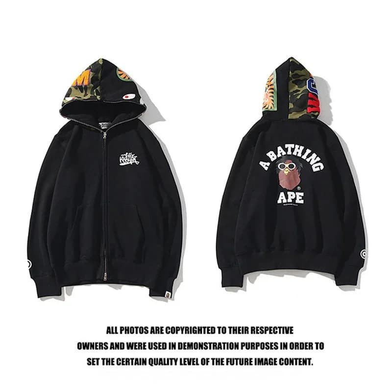 A Bathing Ape BAPE STA联名说唱黑色 Hoodie — Hipobuy Spreadsheet find