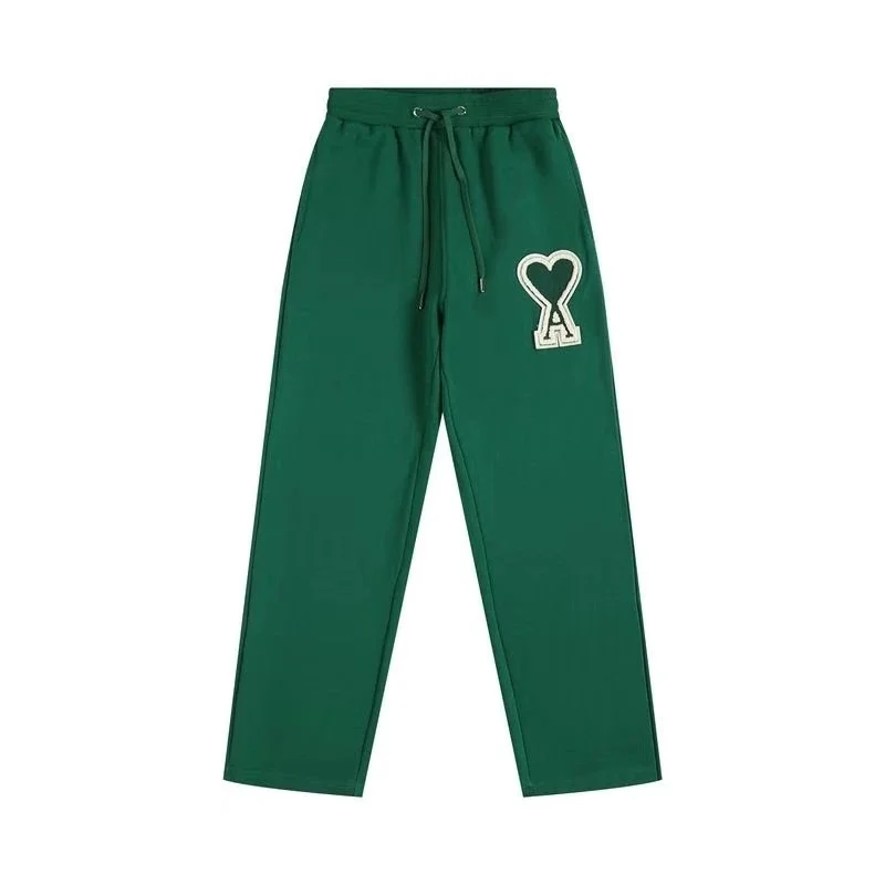 Ami Paris Ami de Coeur Green Logo Sweatpants — Hipobuy Spreadsheet find