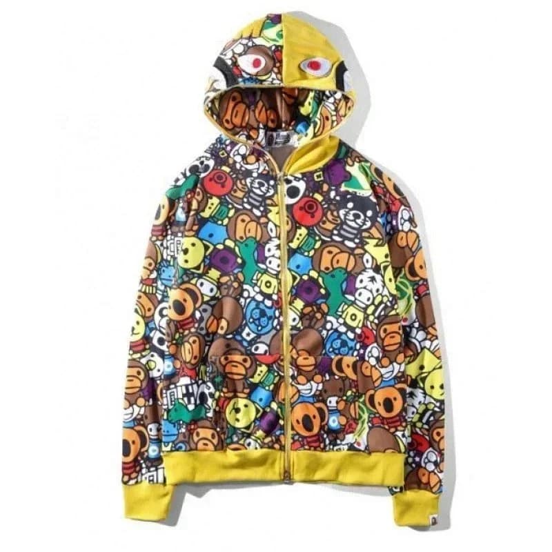 A Bathing Ape BAPE STA Colorful Monkey Print Hoodie — Hipobuy Spreadsheet find