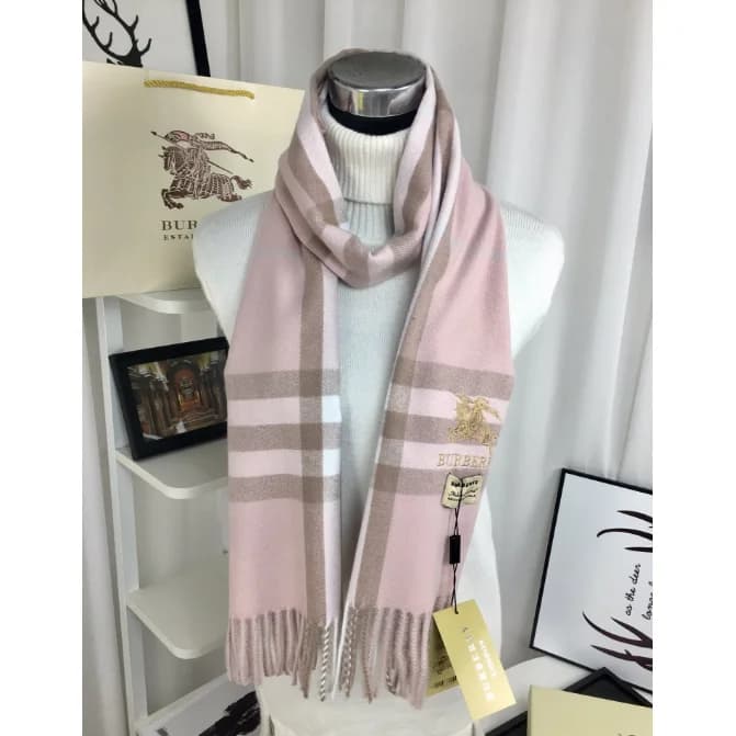 Burberry Pink & Beige Check Scarf — Hipobuy Spreadsheet find