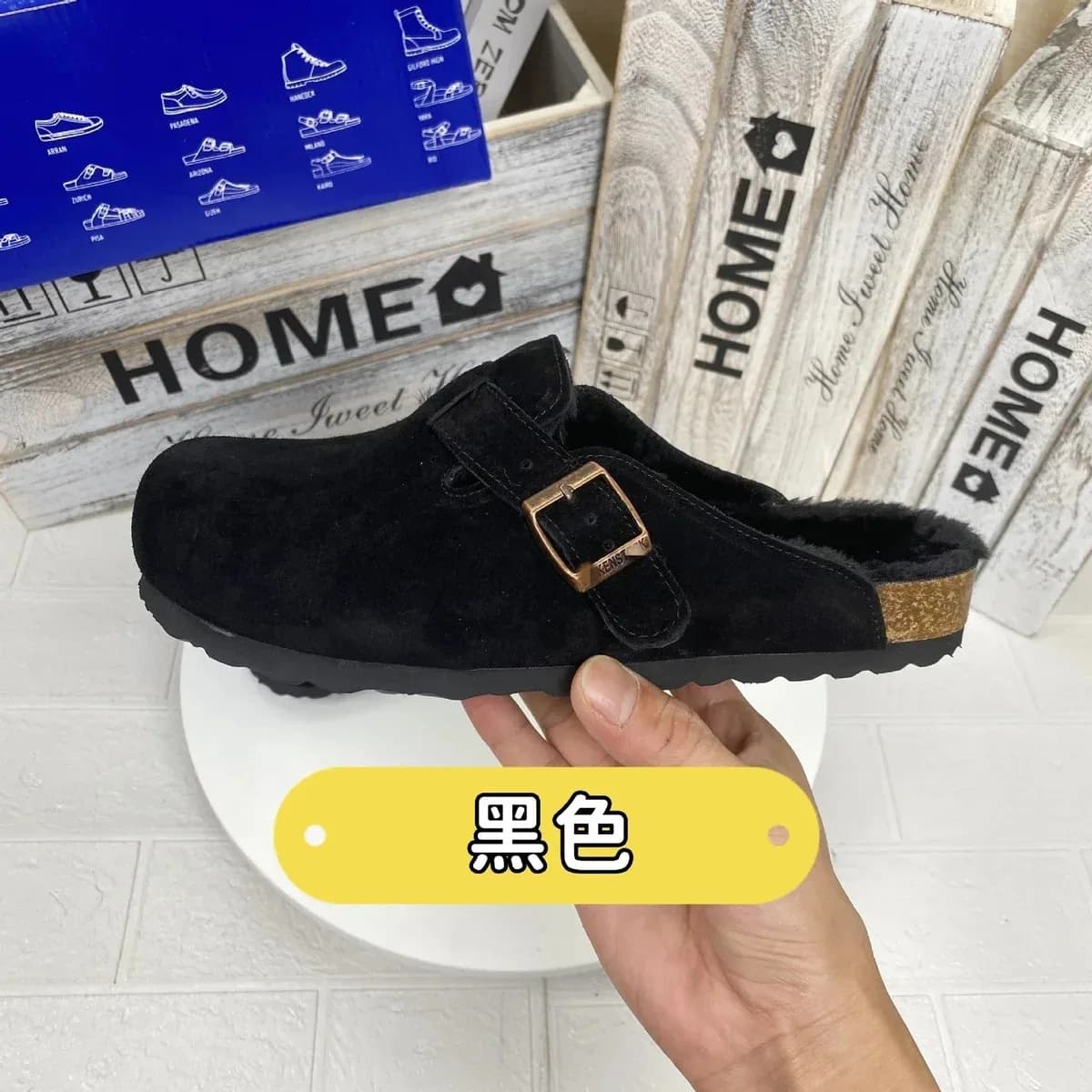 Birkenstock Arizona Black Suede Loafers — Hipobuy Spreadsheet find
