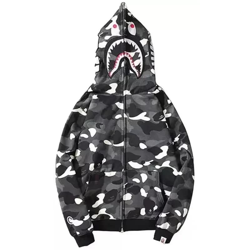 A Bathing Ape BAPE STA 20 Black/White Camo Hoodie — Hipobuy Spreadsheet find