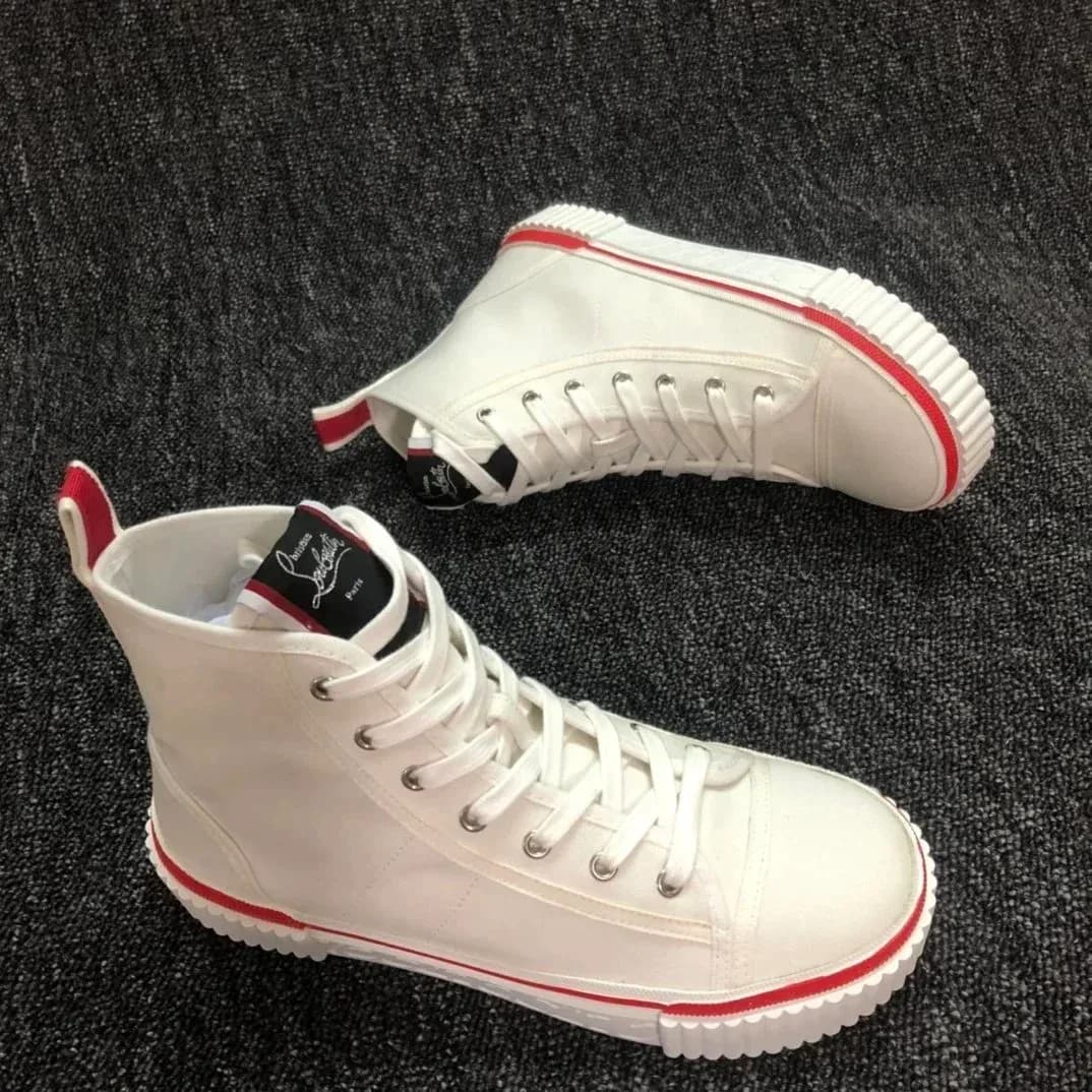 Christian Louboutin Loubi White Red Sneakers — Hipobuy Spreadsheet find