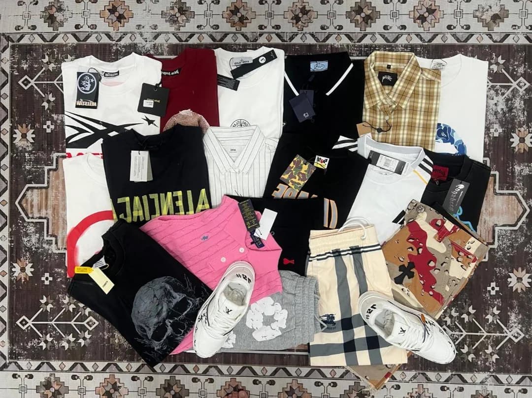 Hipobuy haul صيفي ~9 كجم — QC للتيشيرتات والبولو والشورتات — Hipobuy Spreadsheet buyer haul