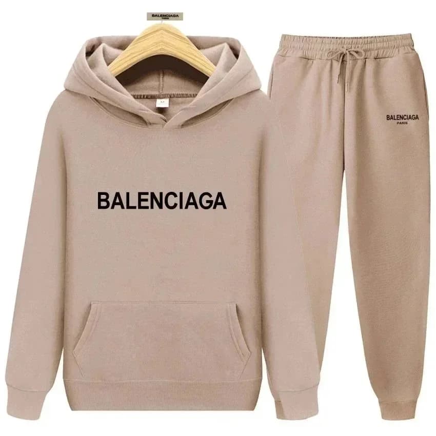 Balenciaga Beige Logo Hoodie & Pants Set — Hipobuy Spreadsheet find