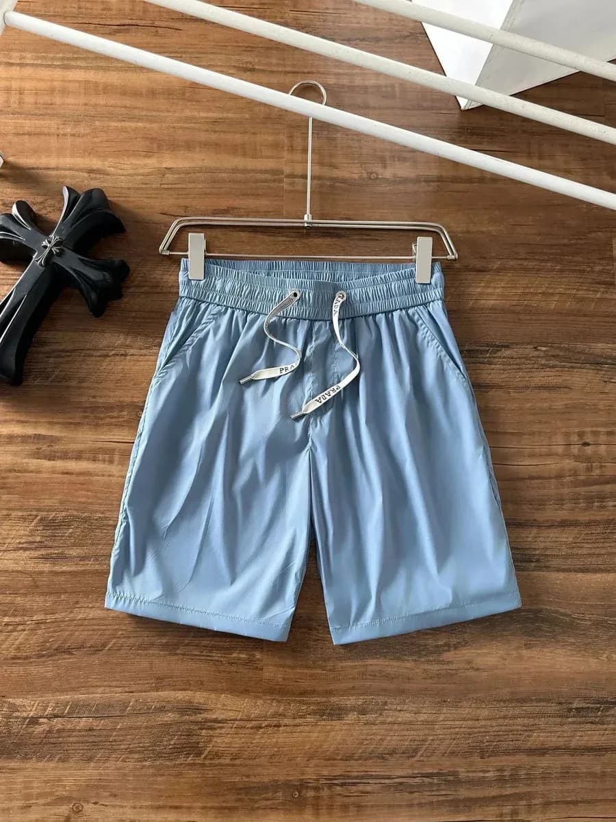 Prada Light Blue Solid Shorts — Hipobuy Spreadsheet find