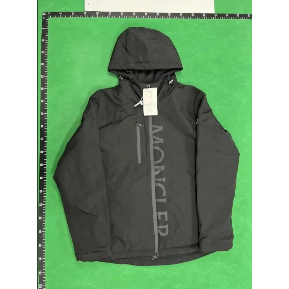 Moncler Black Hooded Jacket — Hipobuy Spreadsheet find