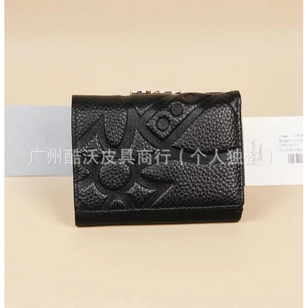 Black Embossed Leather Wallet — Hipobuy Spreadsheet find