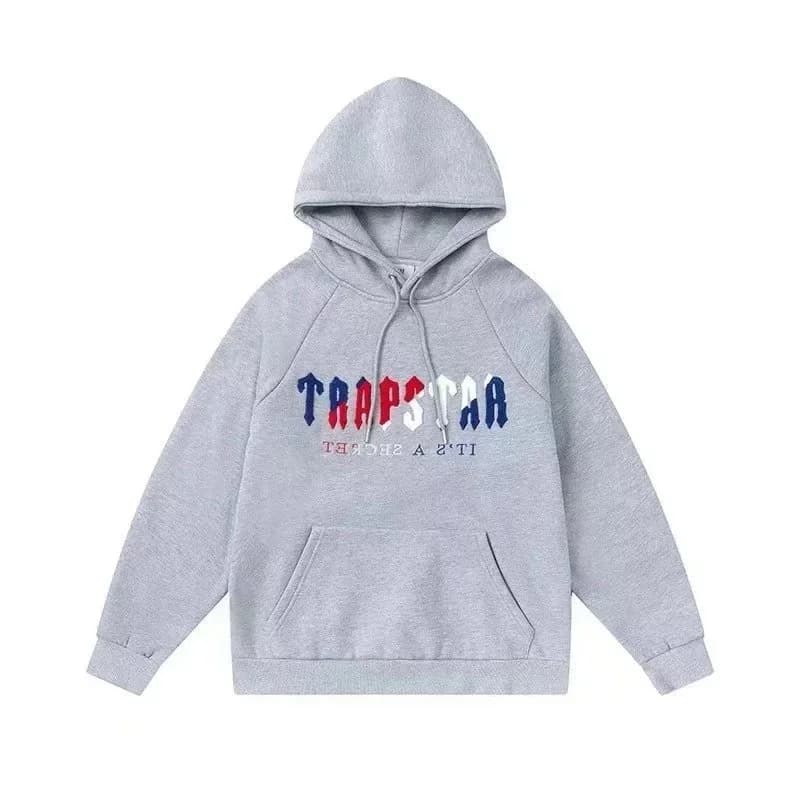 Trapstar Grey Hoodie with Colorful 'TRAPSTAR' Print — Hipobuy Spreadsheet find