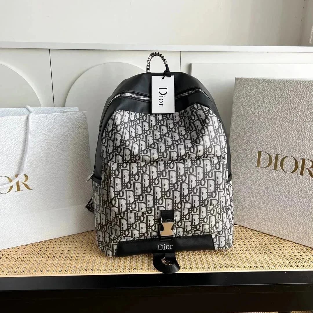 Dior Lady Dior Monogram Backpack Black/White — Hipobuy Spreadsheet find