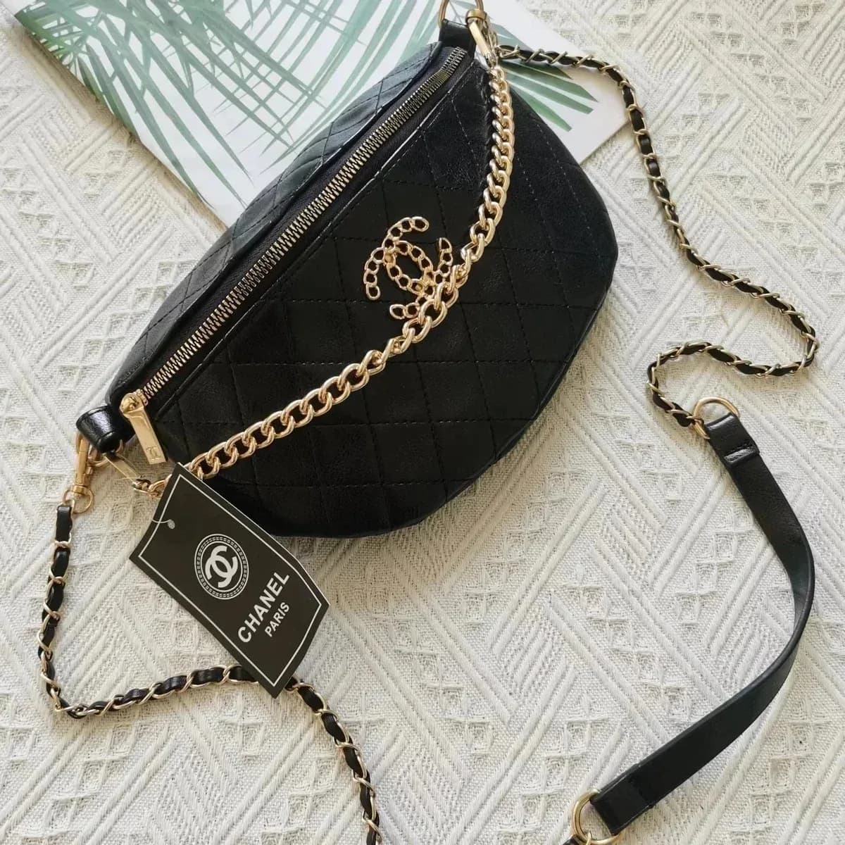 Chanel Classic Flap Black Quilted Belt Bag — Hipobuy Spreadsheet find