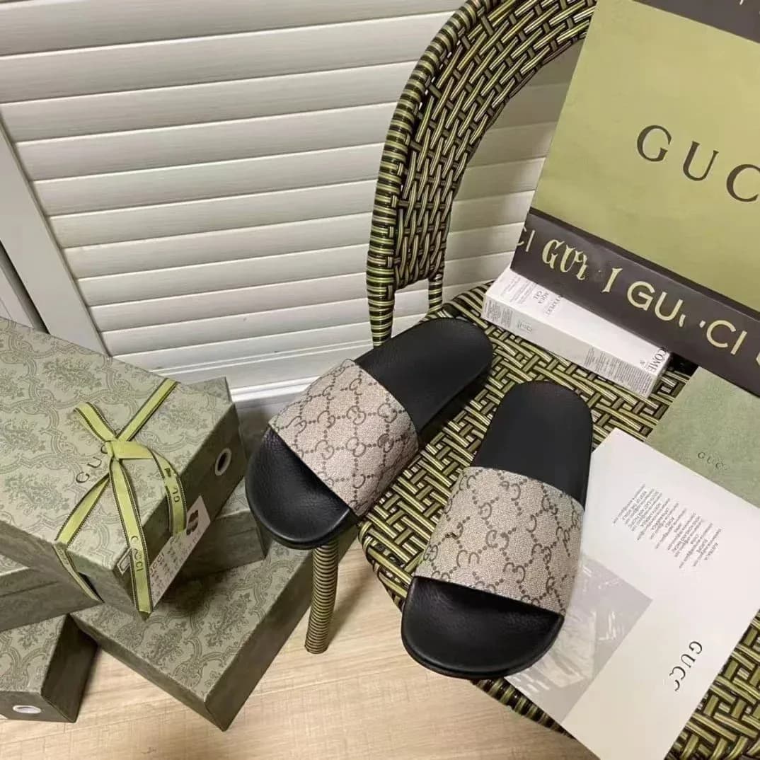 Gucci GG Marmont Beige/Black Slippers — Hipobuy Spreadsheet find